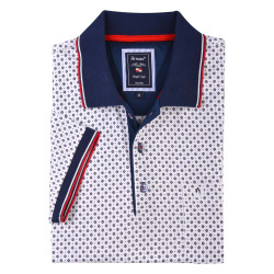 Polo Shirt Kurzarm - Gemustert